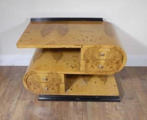 Art Deco Desk Tabell S Shape Walnut Desks Art Deco Desk Tabell S Shape Walnut Desks