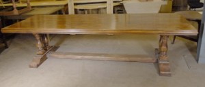 10 ft FRENCH FARMHOUSE REFECTORY TABLE RUSTIC TABLES KITCHEN