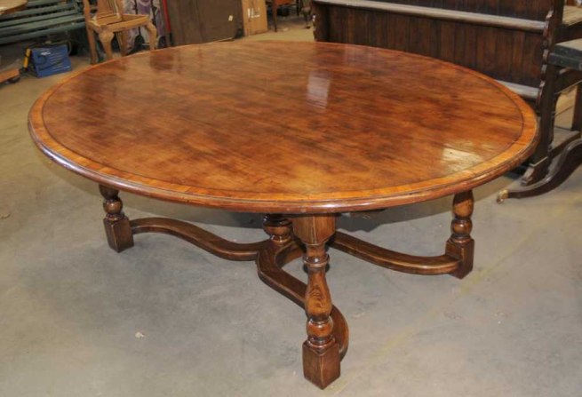 Oak Kitchen Table Oak Oval Top Refectory Dining