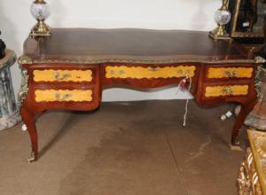 French Napolean III Bureau Plat Partners Desk