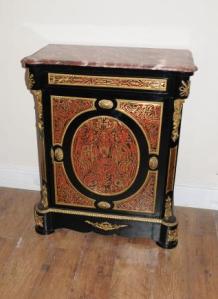 Boulle Cabinet Credenza Sideboard Inlay Louis XV