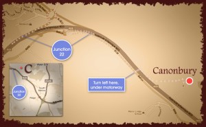 Canonbury Antiques Map