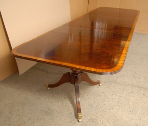 13 pies Inglés Regency velador comedor Mesas de Comedor 