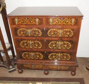Italienisch Inlay Nussbaum Sideboard Kommoden