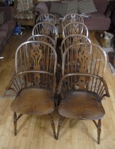 Set Windsor Chairs