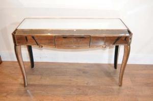 Deco Mirrored Dressing Table Desk Bureau Mirror