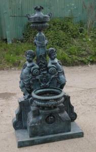 Bronze barocker Brunnen Cherub italienischen Wasser-Funktion