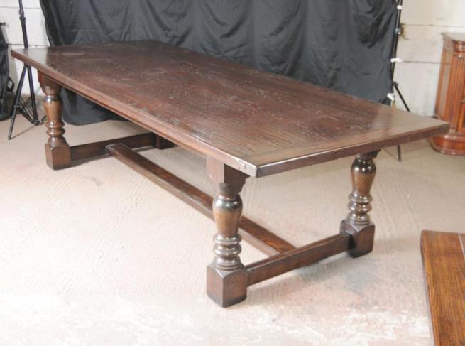XL Oak Farmhouse Refectory Table Kitchen Farmhouse XL Oak Farmhouse Refectory Table Kitchen Farmhouse