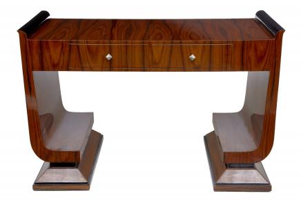 Art Deco Desk Vintage Writing Dressing Console Table