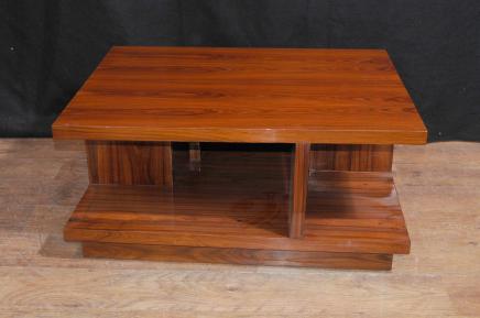 Art Deco Coffee Table Rosewood Modern Vintage Furniture