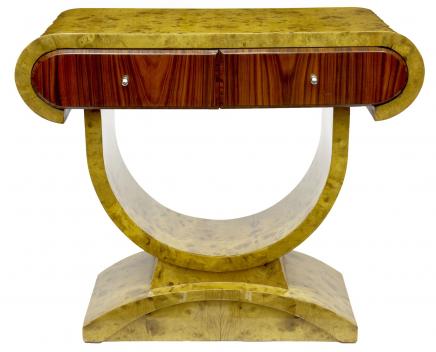 Art Deco Console Table Chest Drawers Interiors Furniture 