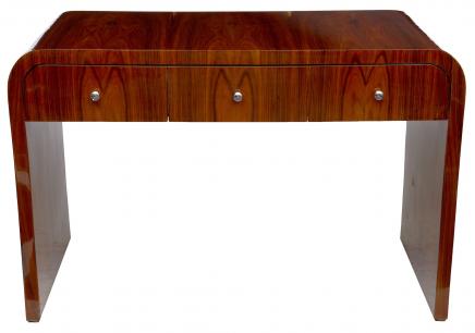 Art Deco Desk Writing Table Bureau Vintage Furniture