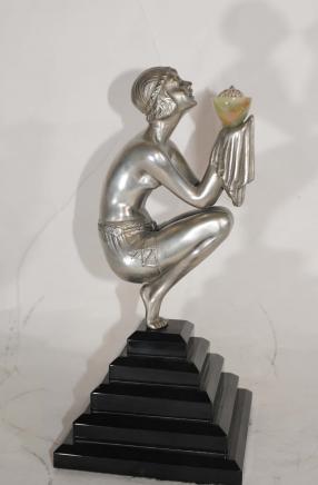 Art Deco Innocence Burns Oblivion by Georges Duvernets