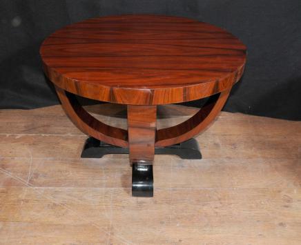 Art Deco Side Table Rosewood Occassional Cocktail Tables