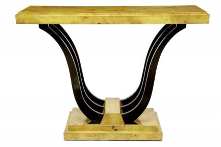 Art Deco U Console Table Furniture 1920s Vintage Interiors