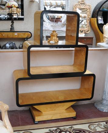 Art Deco Vintage Bookcase Shelf Unit 1920s Furniture Art Deco Vintage Bookcase Shelf Unit 1920s Furniture