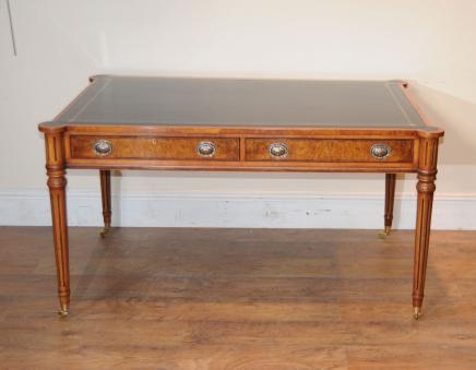Regency Walnut Desk Writing Table Bureau Gillows