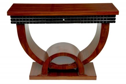 Walnut Art Deco Console Table Hall Tables Vintage Furniture
