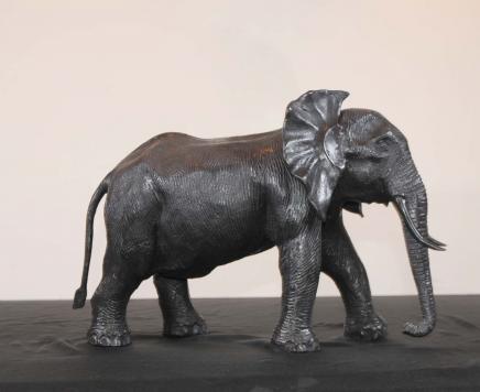 Bronze Casting African Elephant Tribal Art Bronze Casting African Elephant Tribal Art