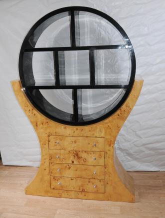 Large Art Deco Bookcase Shelf Unit Modernist 1920s Furniture