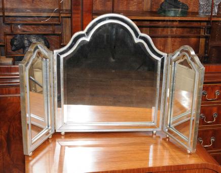 Art Deco tocador Espejos De Vidrio Espejo