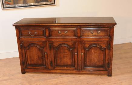 Chêne base géorgienne serveur Bahut Buffet Ferme Meubles Buffet