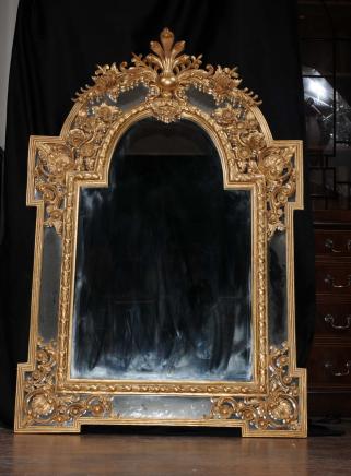 Francese Louis XV Rococo Gilt Specchi Specchio Pier
