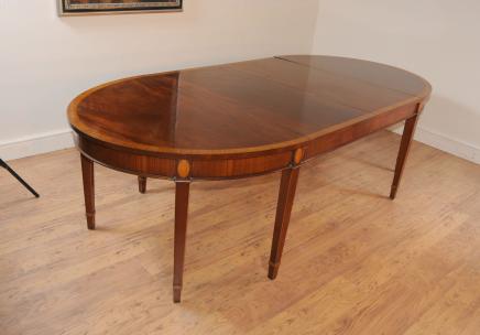 Georgian D Fine Dining Table Tavoli Console Regency Furniture