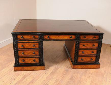 Partenaires victorienne Noyer Noyer bureau Bureaux bureau