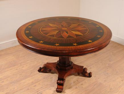 Regency Center Tabelle Intarsien Esstische