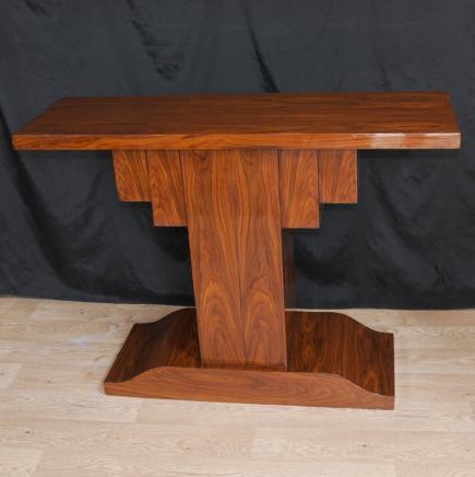 Rosewood Art Deco Modernist Console Table 1920s Furniture