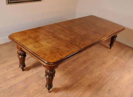 Victorian Pollard Oak Furniture Mesa de comedor extensible Mesa
