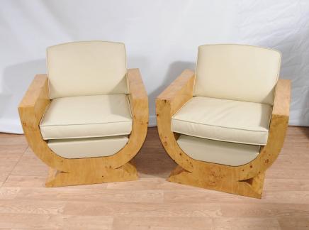 Art Deco Club Chairs Arm Chairs Armchair Furniture