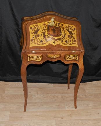 Louis XV Bureau De Dame Desk Writing Table Inlay Louis XV Bureau De Dame Desk Writing Table Inlay