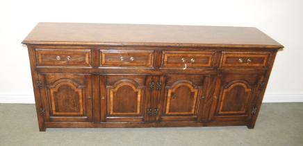 Oak Elizabethan Dresser Base Farmhouse Cupboard Cabinet Furniture