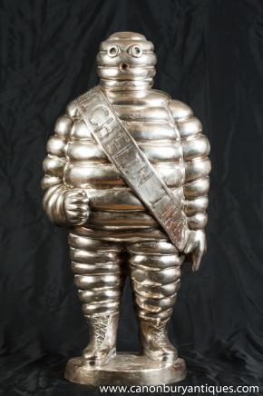 Französisch Bronze Michelin Man Statue Bibendum Michellin Figurine