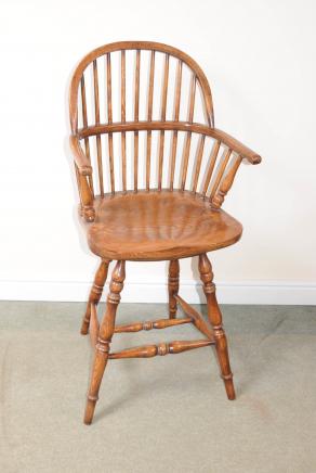 Oak Windsor Bar Stool Chair Windsor Stühle Farmhouse
