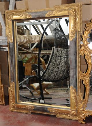 XL Victorian Gilt Pier Mirror Architectural Mirrors Glass