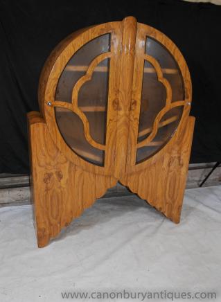 Art Déco Bijouterie Vitrine façade en verre Bibliothèque