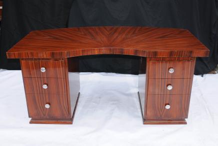 Art Deco piédestal bureau d'écriture 1920 Table Meubles