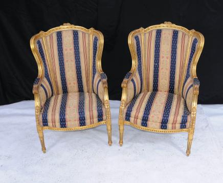 Français Napoléon Fauteuil II Gilt présidents Fauteils