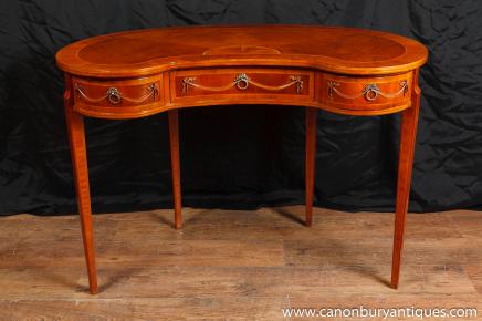 Regency rein bureau Bean Noyer écriture Bureaux Tables
