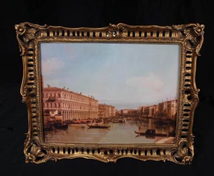 Italian Oil Painting Venice Landscape Canaletto Venitian Art