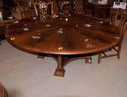 Regency Extending Jupe Round Dining Table Centre Tables