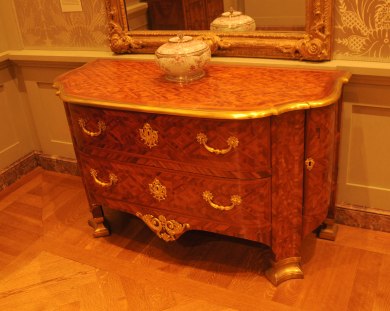 Antique Baroque French Commode at The Getty Antique Baroque French Commode at The Getty