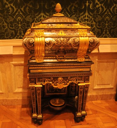Antique Boulle Coffer at The Getty Museum Antique Boulle Coffer at The Getty Museum