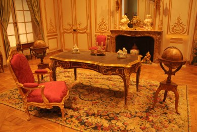 Antique French Louis XV Interior at The Getty Antique French Louis XV Interior at The Getty