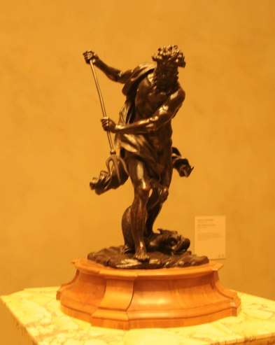 Antique Jupiter Bronze Statue by Jean Raon at The Getty Antique Jupiter Bronze Statue by Jean Raon at The Getty