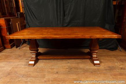 Oak Dining Table Kitchen Farmhouse Refectory Tables