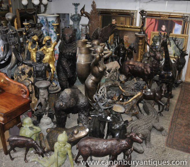 Canonbury Antiques Launch Bronze Zoo